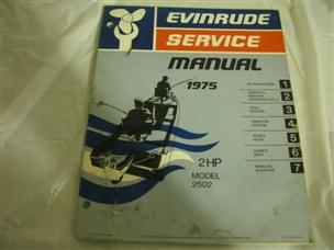 (image for) 1975 evinrude 2 hp service manual