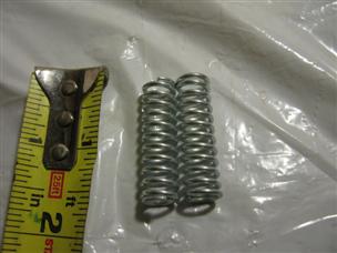 (image for) 5-10 lb load tiny springs 1.44" inch long .4" OD .29 ID compression press