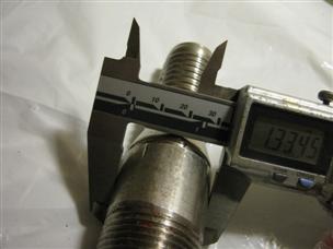 (image for) stainless steel hose barb 1"