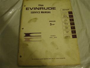 (image for) 1966 evinrude 5 hp service manual