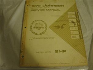 (image for) Johnson 2r72 service manual