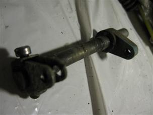 (image for) shift shaft 1950s Johnson RD-15 outboard