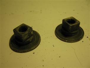 (image for) weird square shoulder nuts for tiller handle Mercury Mark 28