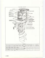 (image for) Scott-Atwater Flying Scott Royal Model 536 40 hp service manual outboard 60 hp