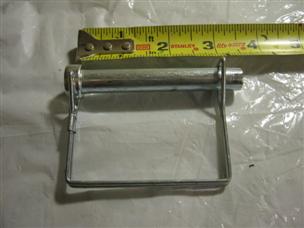 (image for) .468 1/" Hitch pin 2 5/8 grip length with rectangle spring keeper trailer 