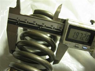 (image for) 50-400 Lb 3.3 inch long 2" OD 1.45" ID compression Spring