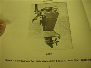 (image for) Force 9.9 250 Sailor 15 hp outboard service manual 