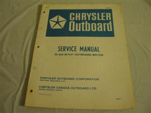 (image for) chrysler 55 60 hp service manual outboard