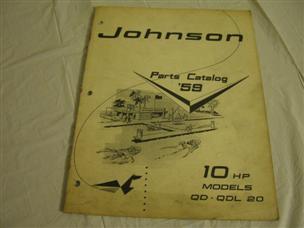 (image for) johnson qd20 qdl20 parts catalog