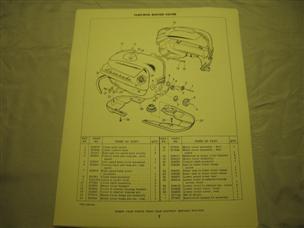 (image for) Evinrude Fleetwin 7522 7523 parts catalog outboard 