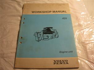 (image for) Volvo Penta 431 engine unit Installation handbook service manual