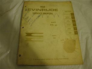 (image for) 1968 evinrude 1802 service manual