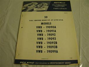 (image for) seaking 50 hp outboard parts catalog