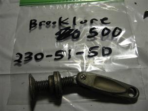 (image for) 1950s 1/2" Antique Thumb screw Brooklure model 230-51-5D outboard