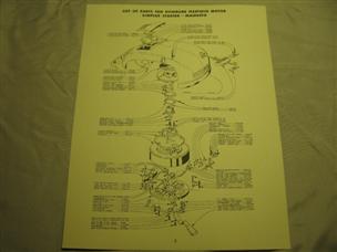 (image for) Evinrude Fleetwin 4434 4435 parts catalog outboard boat motor