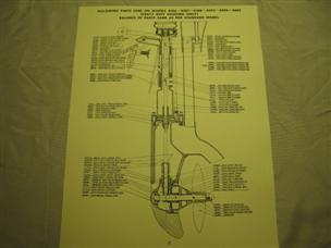 (image for) Evinrude Lightfour 25001 AND UP parts list catalog outboard