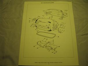 (image for) Evinrude Big Twin 25034 25035 parts catalog outboard 