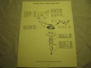 (image for) Evinrude Sportwin 4423 4424 80001 parts catalog outboard boat motor