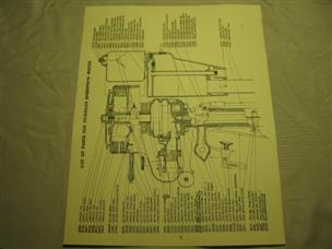 (image for) Evinrude Speeditwin 6039 6041 11001 AND UP parts list catalog outboard