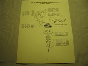 (image for) Evinrude Sportsman 4425 13001 AND UP parts list catalog outboard