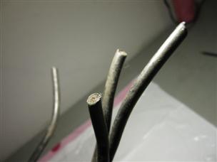 (image for) OLD 1960s 1970s Mercury Merc spark plug wires screw in threaded