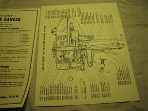 (image for) Evinrude Ranger 4265 4334 parts catalog outboard 