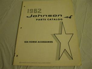 (image for) 1962 johnson accessories catalog outboard