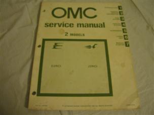 (image for) omc 2 hp johnson evinrude outboard service manual