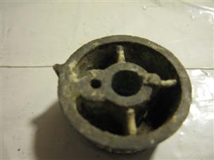 (image for) 1950s 1960s Mixture knob +`screw dial outboard johnson evinrude 