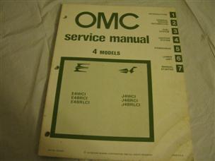 (image for) omc 4 hp johnson evinrude outboard service manual