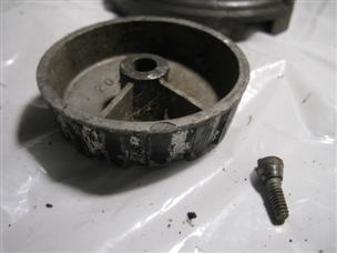 (image for) 1950s knob Evinrude Bigtwin 25012 25 hp outboard johnson rd