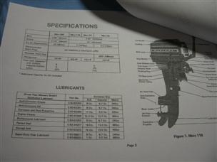 (image for) Mercury 200 110 75 45 20 9.8 7.5 4.5 Operation maintenance guide outboard owners