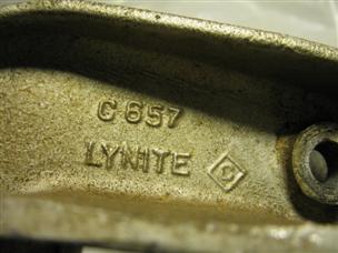 (image for) Lynite C657 clamp antique outboard