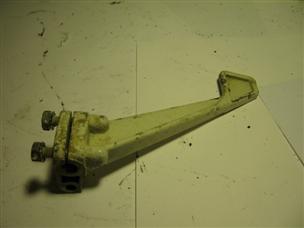 (image for) 1960s small lever handle aluminum white Johnson outboard