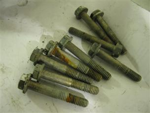 (image for) cylinder head bolts omc 33553B Evinrude Ski Twin 33 Johnson 33 outboard