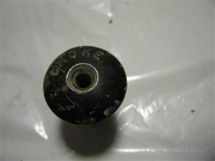 (image for) choke knob 1950s Johnson RD-15 outboard