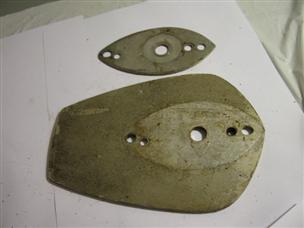 (image for) fin water pump plate Scott 5 hp model 507 outboard