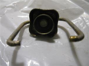 (image for) carburetor glass fuel bowl clamp holder 1950s Johnson AD-12 outboard