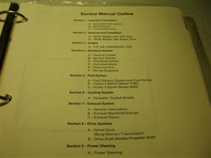 (image for) 1990 90-817110 Mercruiser number 1 service manual High Performance 