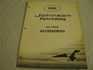 (image for) 1961 Accessories johnson outboard parts catalog