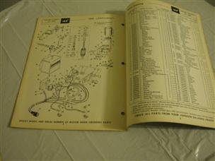 (image for) 1961 Accessories johnson outboard parts catalog