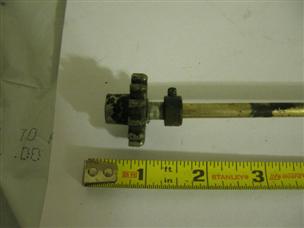 (image for) Vintage Mercury outboard throttle shaft gear lever bracket 