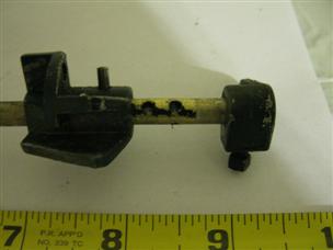 (image for) Vintage Mercury outboard throttle shaft gear lever bracket 