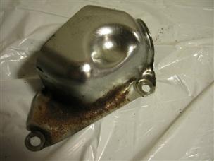 (image for) tin cover 1980s Honda 10 hp outboard motor 