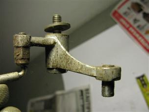 (image for) linkage Antique Zephyr model 4404 outboard