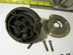 (image for) 376874 302520 Water pump housing 1950s Holiday Bronze Johnson 30 35 hp outboard