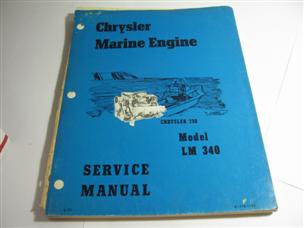 (image for) Chrysler Model LM340 Mechanics service manual stern