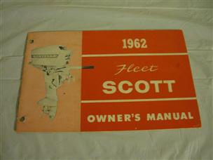 (image for) 1962 Scott 7.5 Mcculloch owners manual