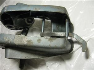 (image for) clamp 1950s Evinrude 7512 outboard