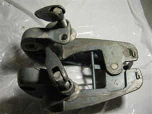 (image for) clamp 1950s Evinrude 7512 outboard